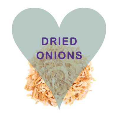 Scoops Dried Onions