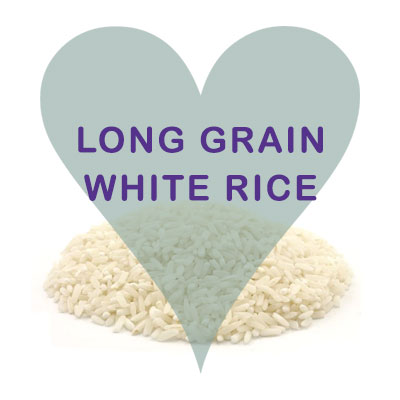 Scoops Long grain white rice