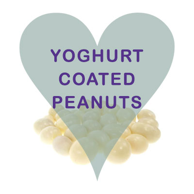 Scoops Yogurt coated peanuts