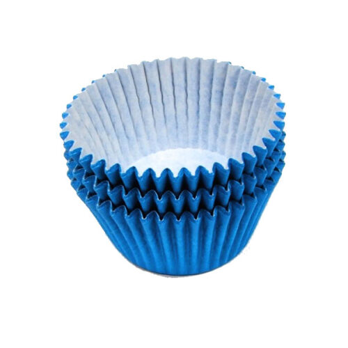 Blue Muffin Cases 36