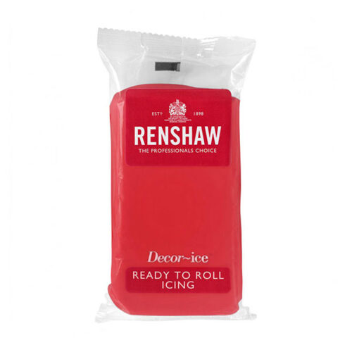 Renshaw Ready to Roll Icing – Poppy Red