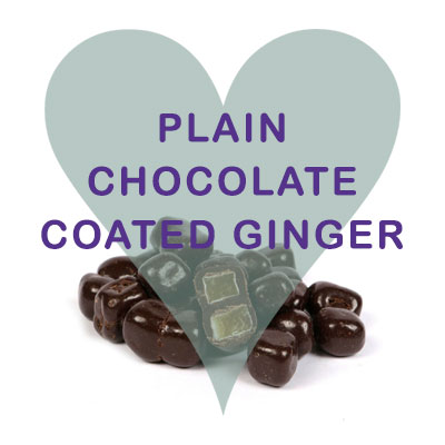 Plain Chocolate Coated Ginger