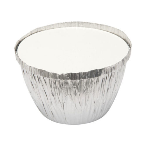 Round Foil Pudding Basin 2lb with Lid
