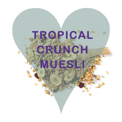 Scoops Tropical Crunch Muesli