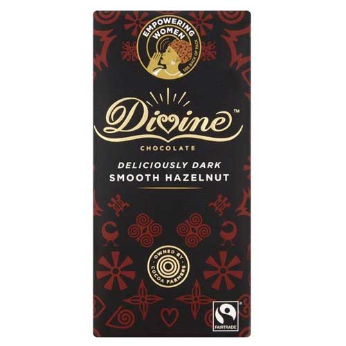 Divine Chocolate- Deliciously Dark Smooth Hazelnut